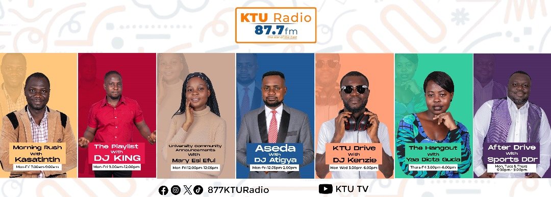 The KTU Radio presenter line-up