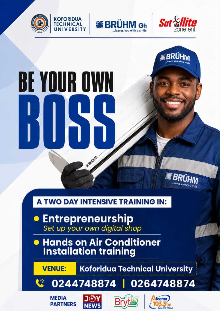 Hands-on Air Conditioner Installation Training Opens at Koforidua Technical University