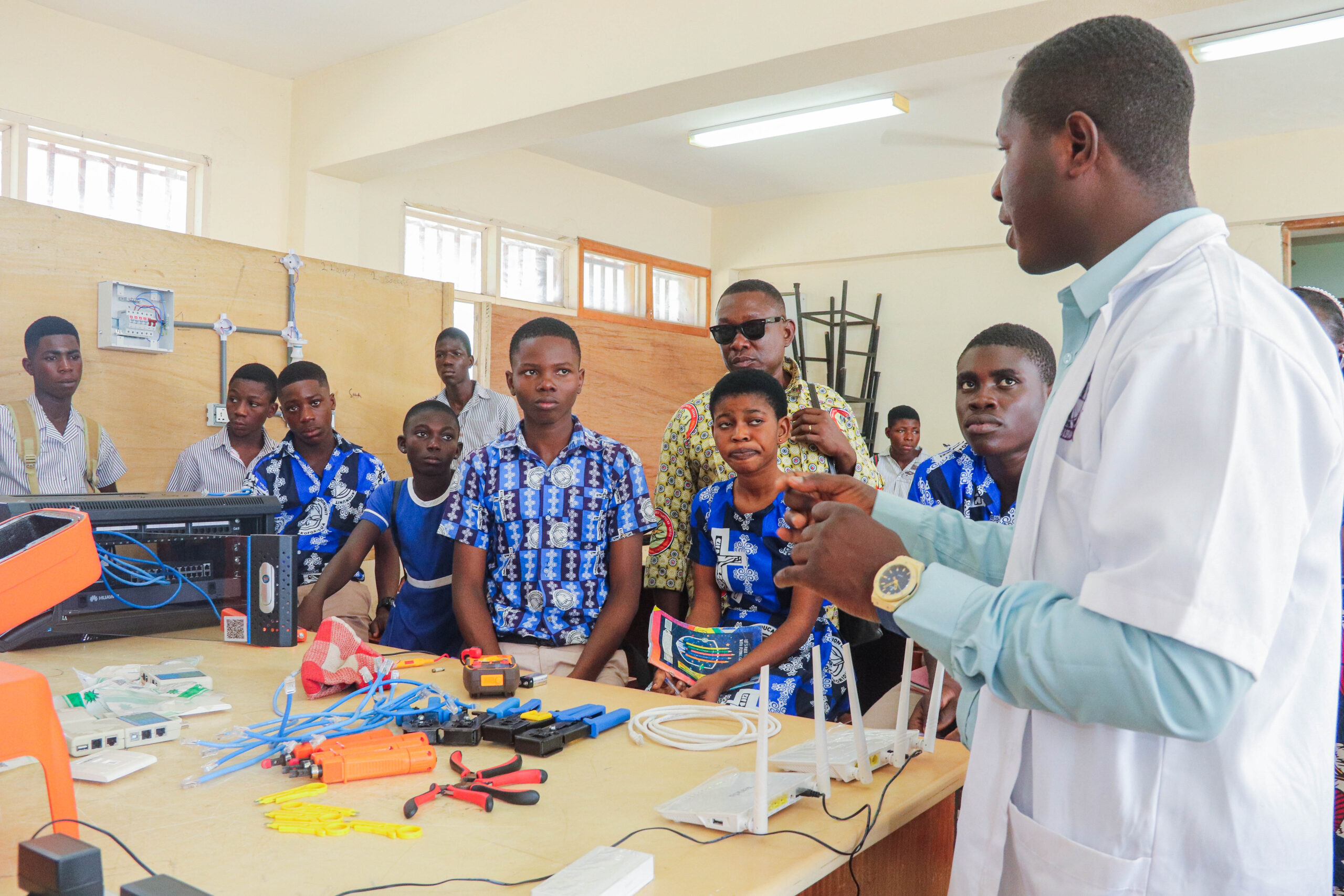 KTU Faculty of Engineering Hosts Empower STEM Day for Rural JHS Students