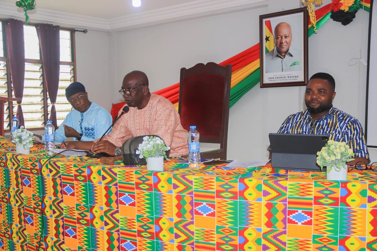 KTU Presents Medium-Term Development Plan (2026-2029) to the Akuapem North Municipal Assembly.