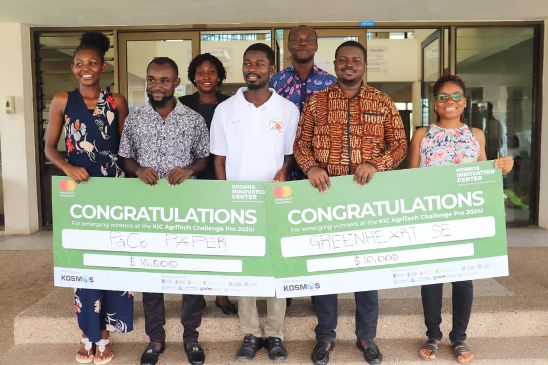 Two (2) Start-Ups Win Twenty Thousand United States Dollars (USD$20,000) From Kosmos Innovation Center